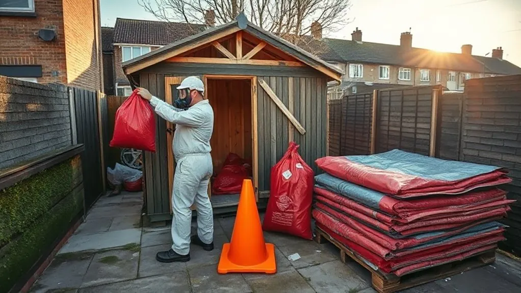 Garage & Shed Roof Removal in Colindale — HSE-licensed specialists